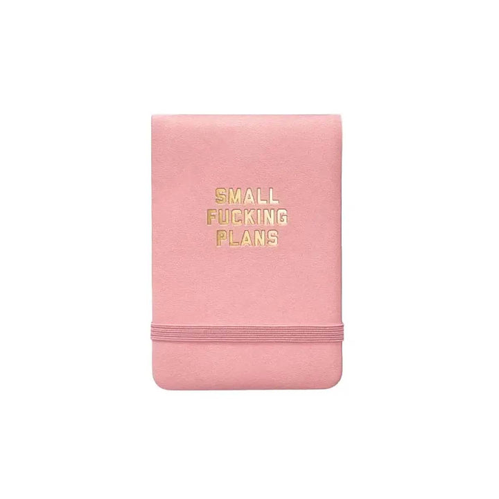 Small Fucking Plans Jotter - Lockwood Shop - Golden Gems