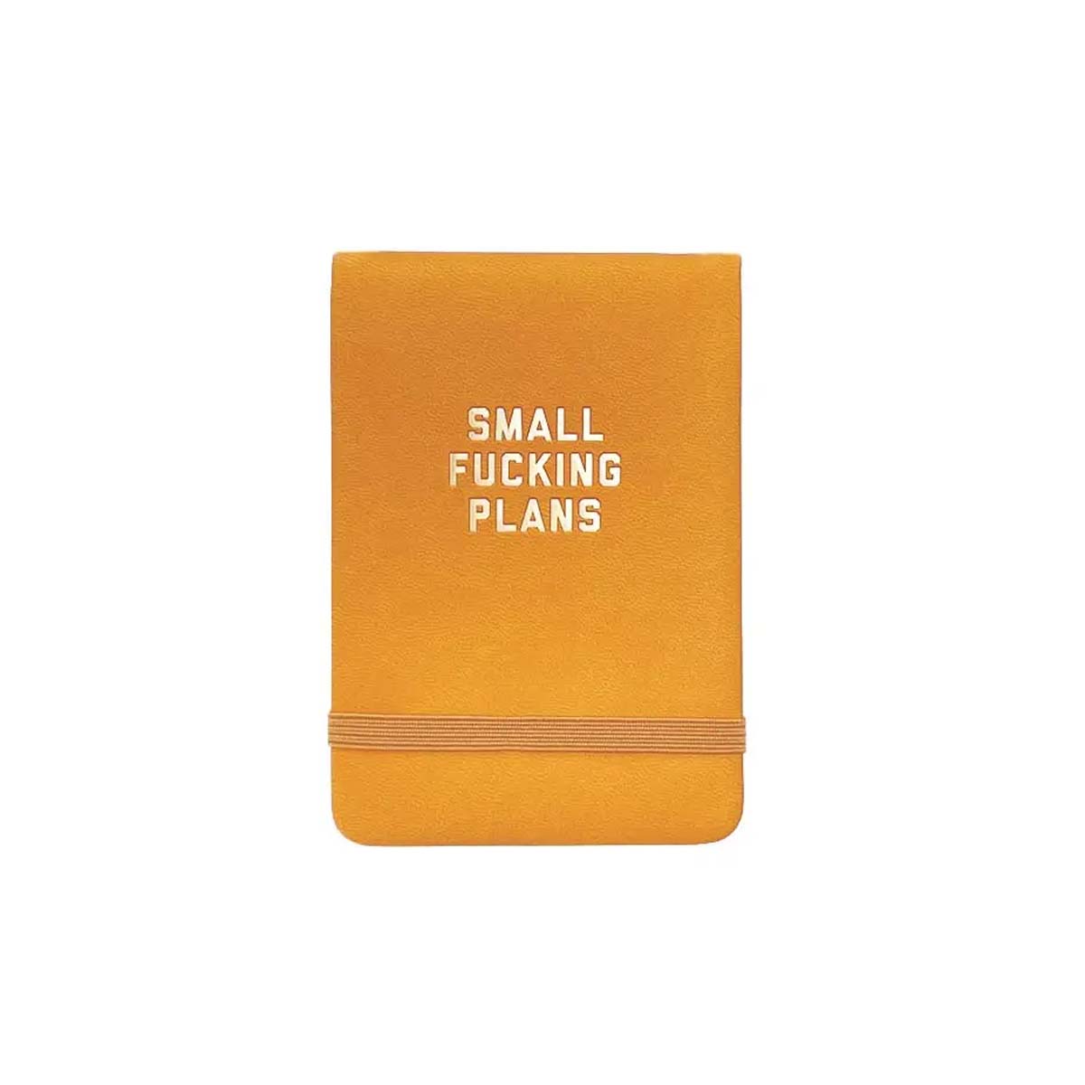 Small Fucking Plans Jotter - Lockwood Shop - Golden Gems
