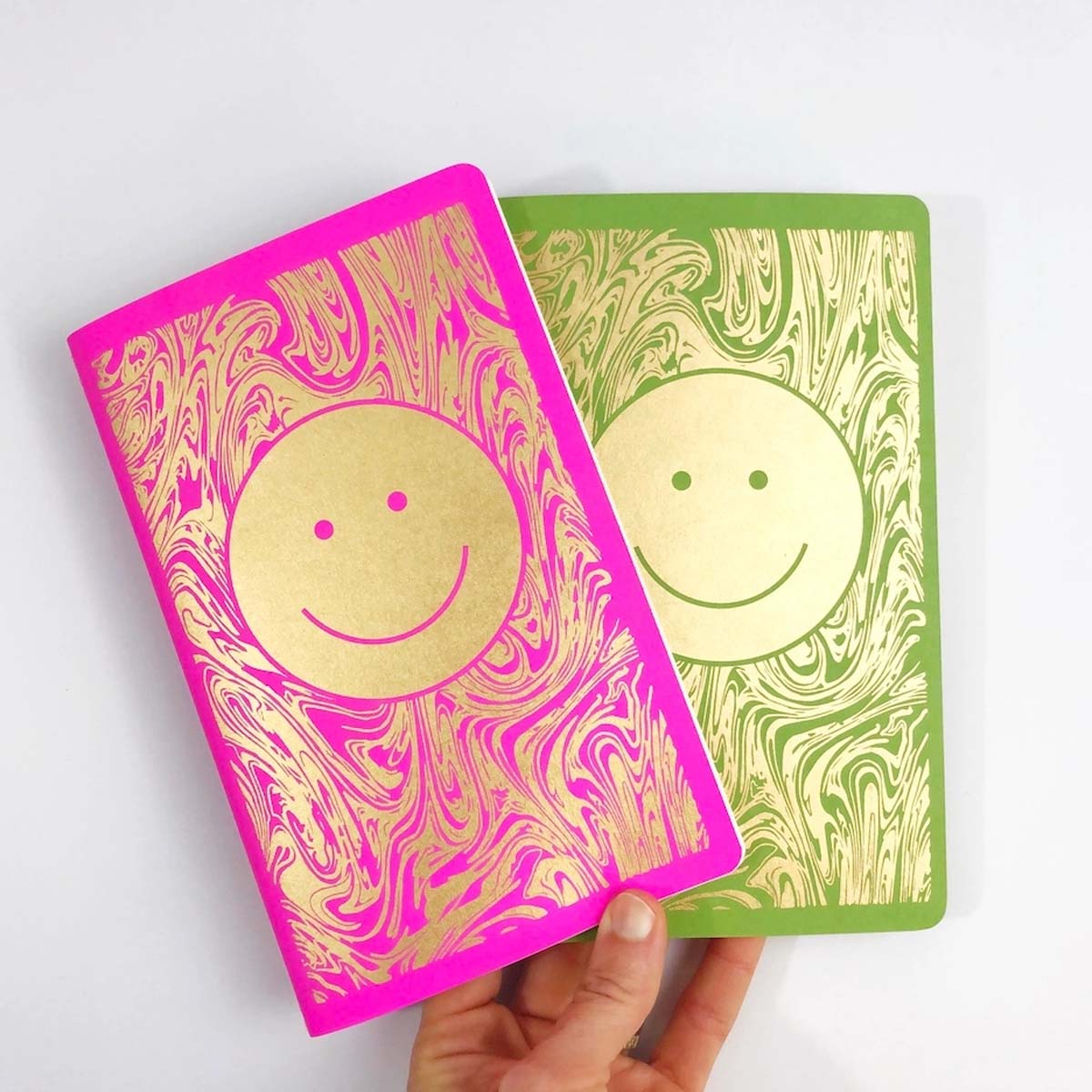Smiley Dot Notebook - Lockwood Shop - The Rainbow Vision
