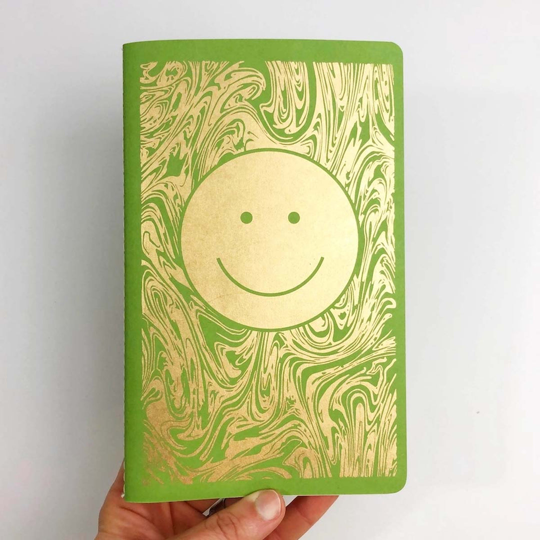 Smiley Dot Notebook - Lockwood Shop - The Rainbow Vision
