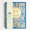 Smiley Dot Spiral Journal - Sapphire - Lockwood Shop - The Rainbow Vision