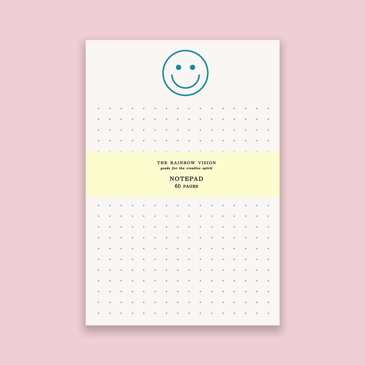 Smiley Notepad - Lockwood Shop - The Rainbow Vision