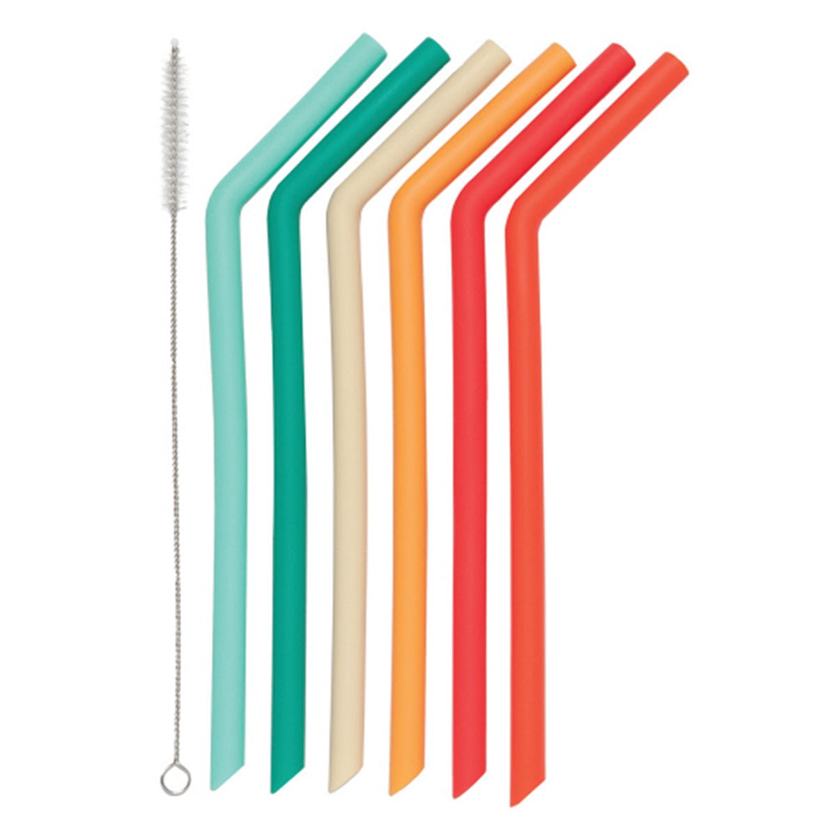 Smoothie Straw in Cheer, Set/6 - Lockwood Shop - Now Designs