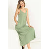 So Classic Cami Maxi Dress in Matt Olive - Lockwood Shop - Hyfve