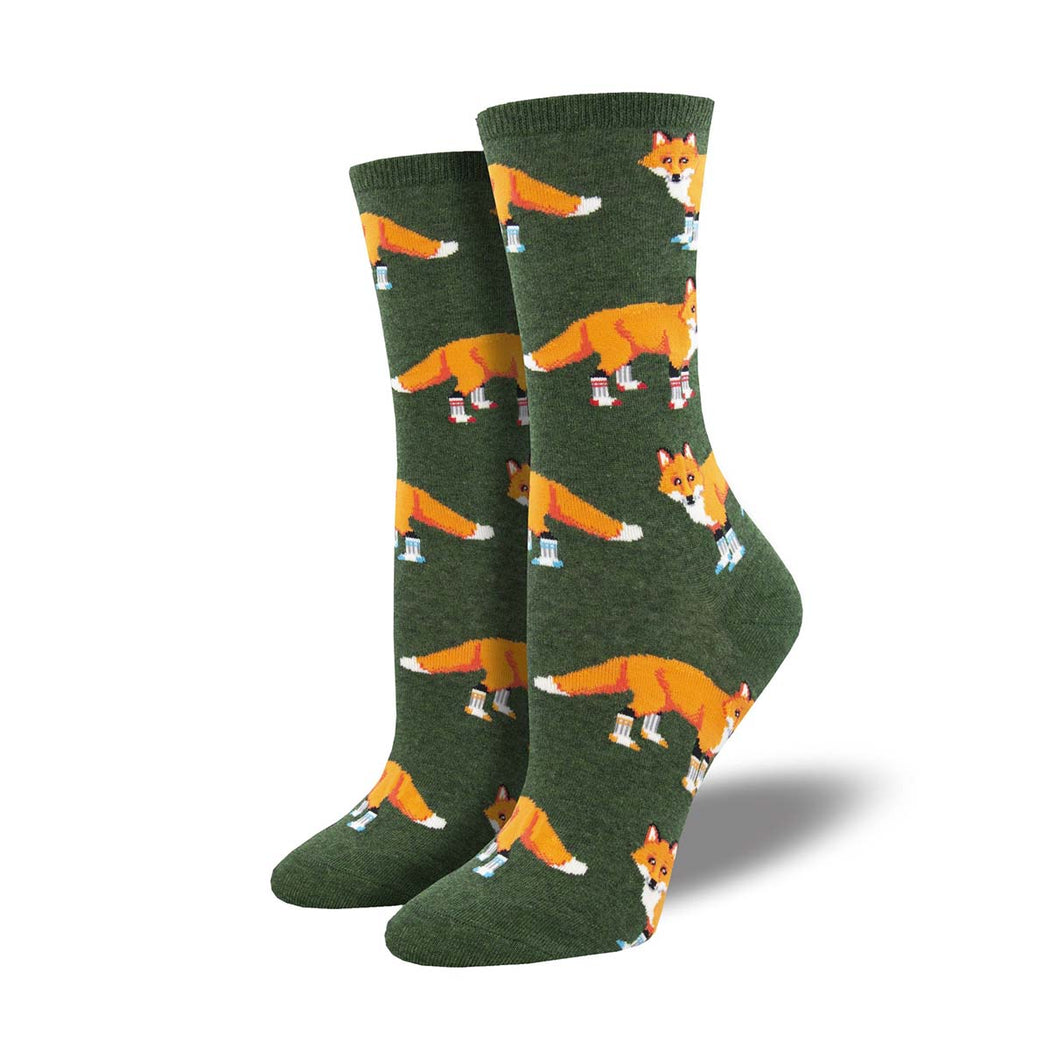 Socksy Foxes Women's Sock - Lockwood Shop - Socksmith