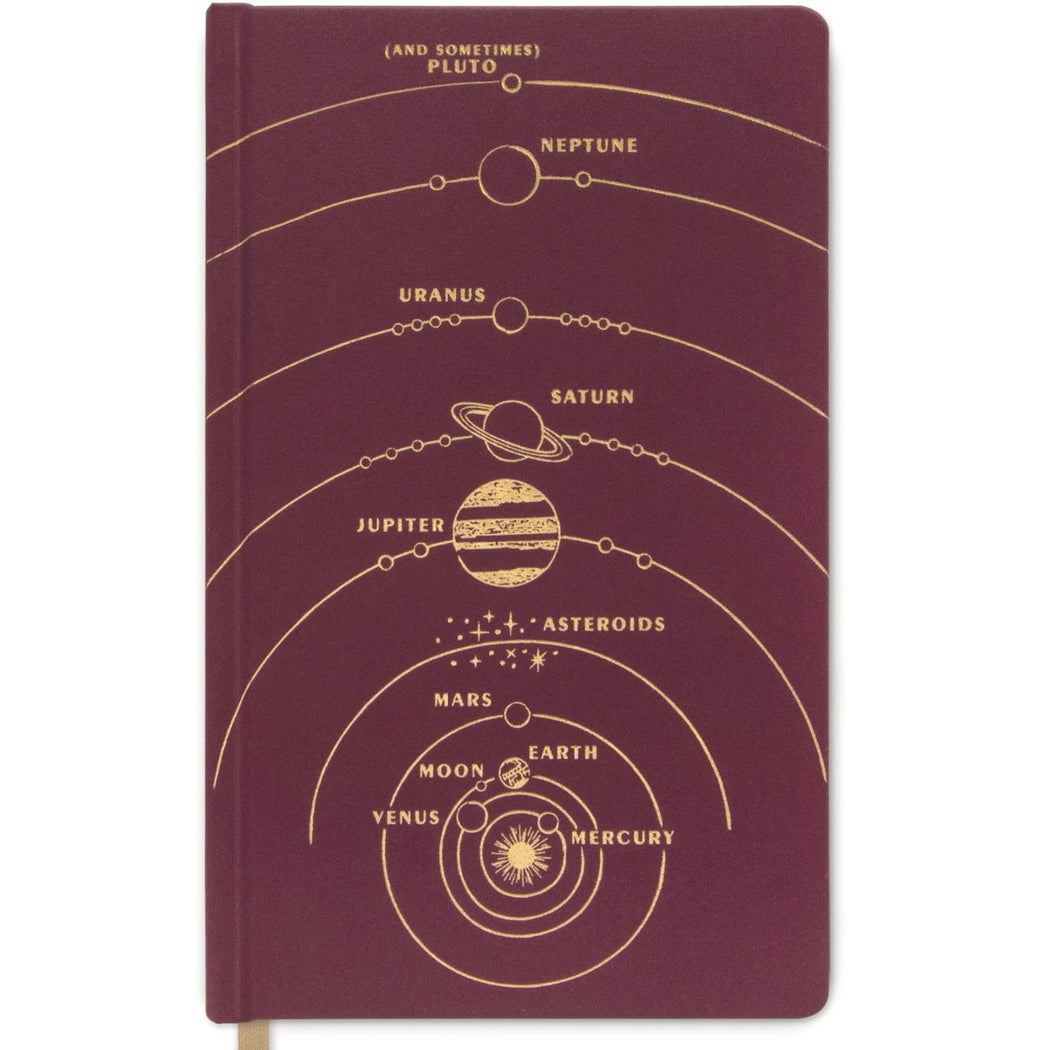 Solar System Book Cloth Notebook - Lockwood Shop - Designworks Inc