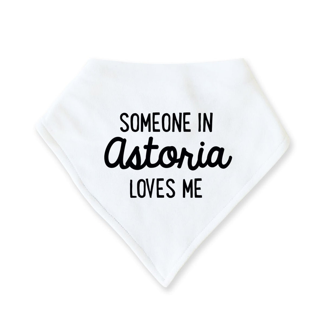 Someone in Astoria Loves Me Bib - Lockwood Shop - Rock Scissor Paper