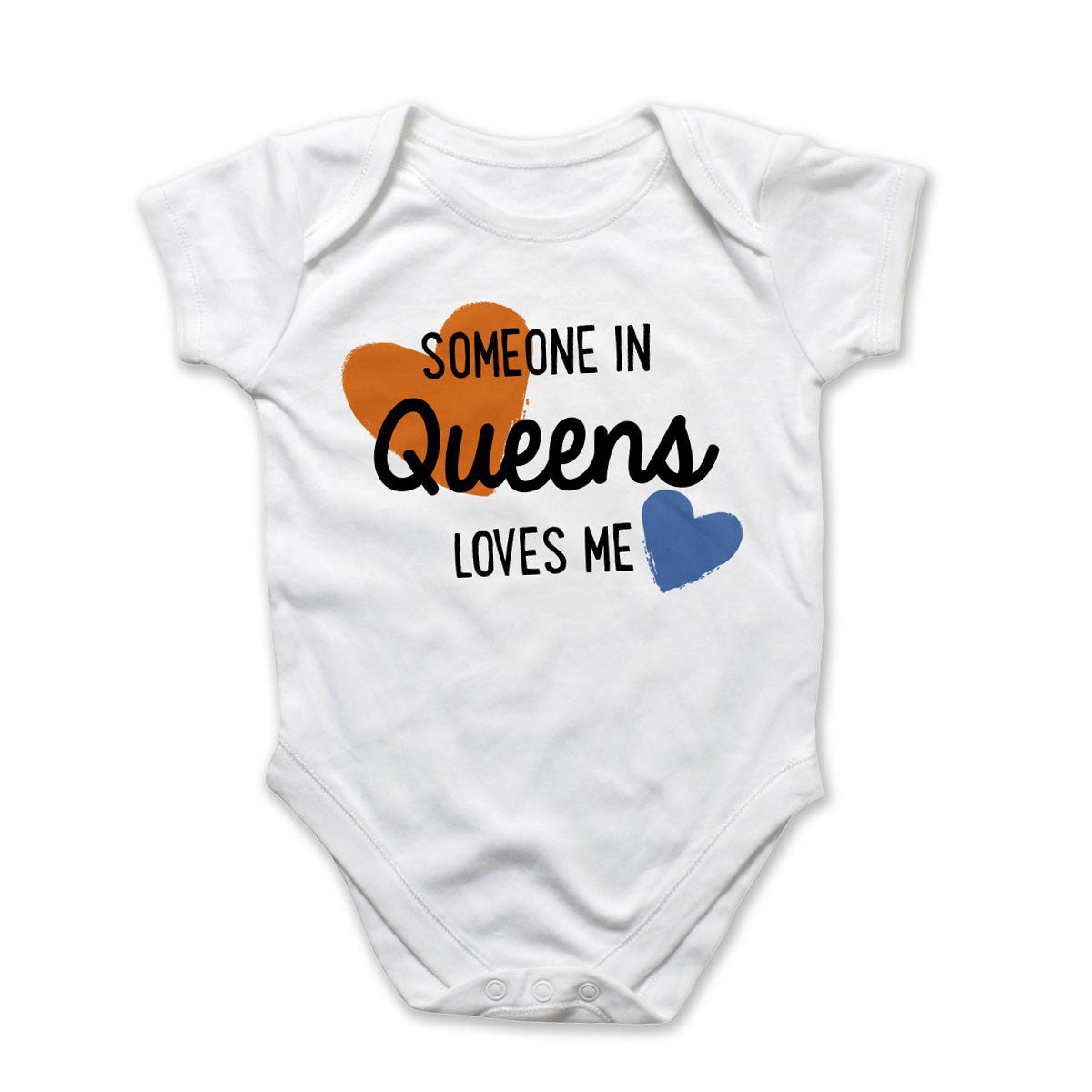 Someone in Queens Loves Me Onesie - Lockwood Shop - Rock Scissor Paper