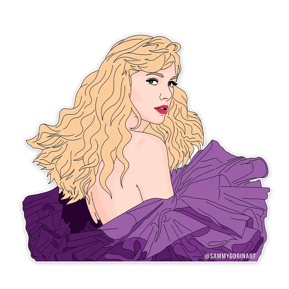 Speak Now (Taylor's Version) Sticker - Lockwood Shop - Sammy Gorin