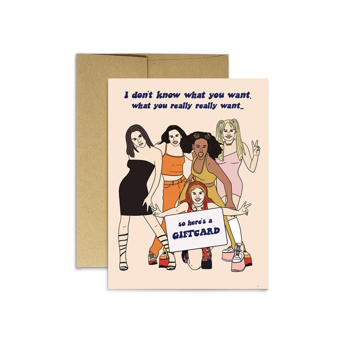 Spice Giftcard Birthday Card - Lockwood Shop - Party Mountain Paper