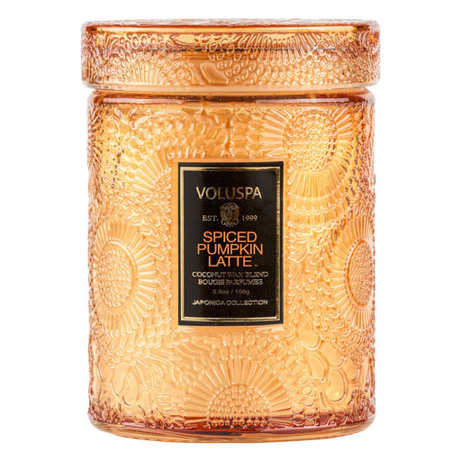 Spiced Pumpkin Latte Small Jar Candle - Lockwood Shop - Flame and Wax, Inc. (Voluspa)