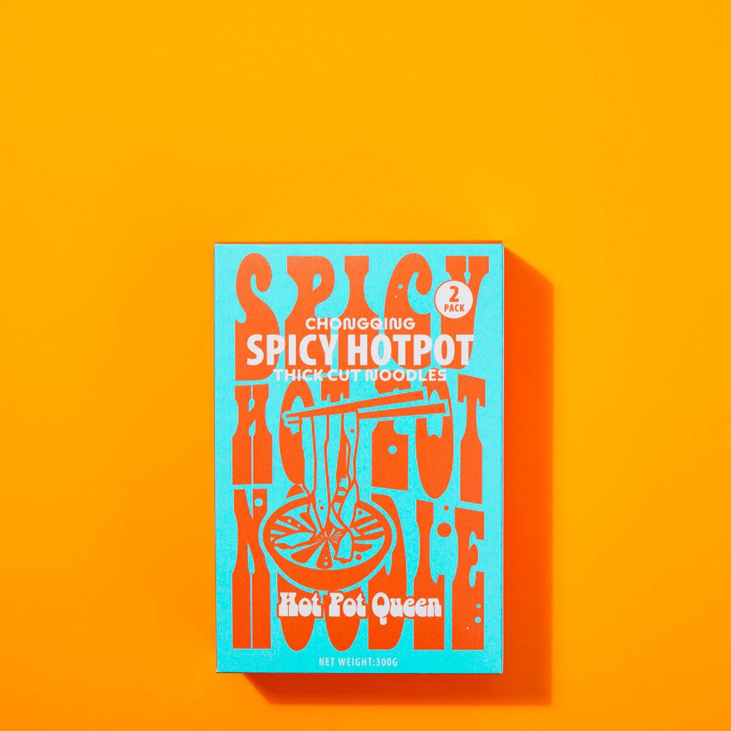 Spicy Hotpot Thick Cut Noodles - Pack/ 2 - Lockwood Shop - Hotpot Queen