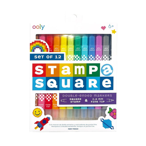 Stamp-A-Square Markers - Lockwood Shop - Ooly