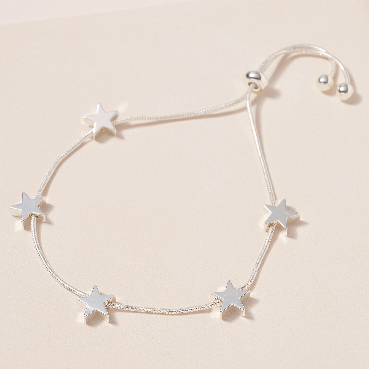 Star Charms Pull Tie Bracelet - Lockwood Shop - Avenue Zoe