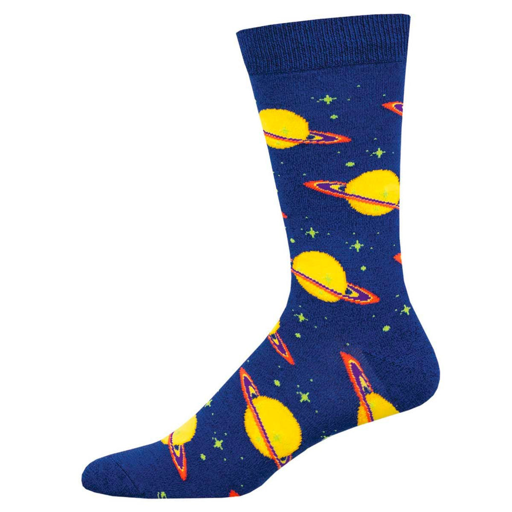 Starstruck by Saturn Men's Sock - Lockwood Shop - Socksmith