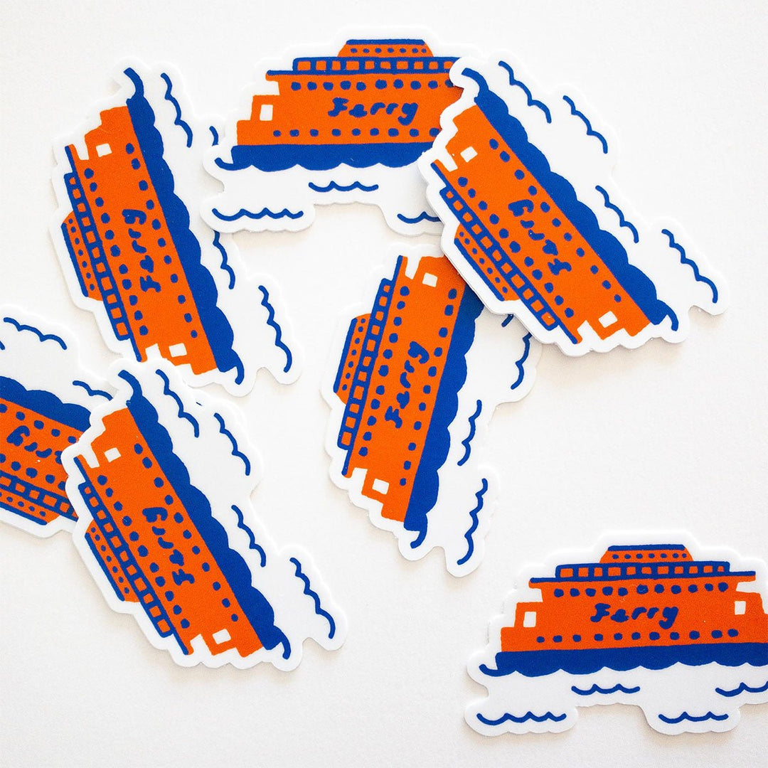 Staten Island Ferry Sticker - Lockwood Shop - paper and stuff
