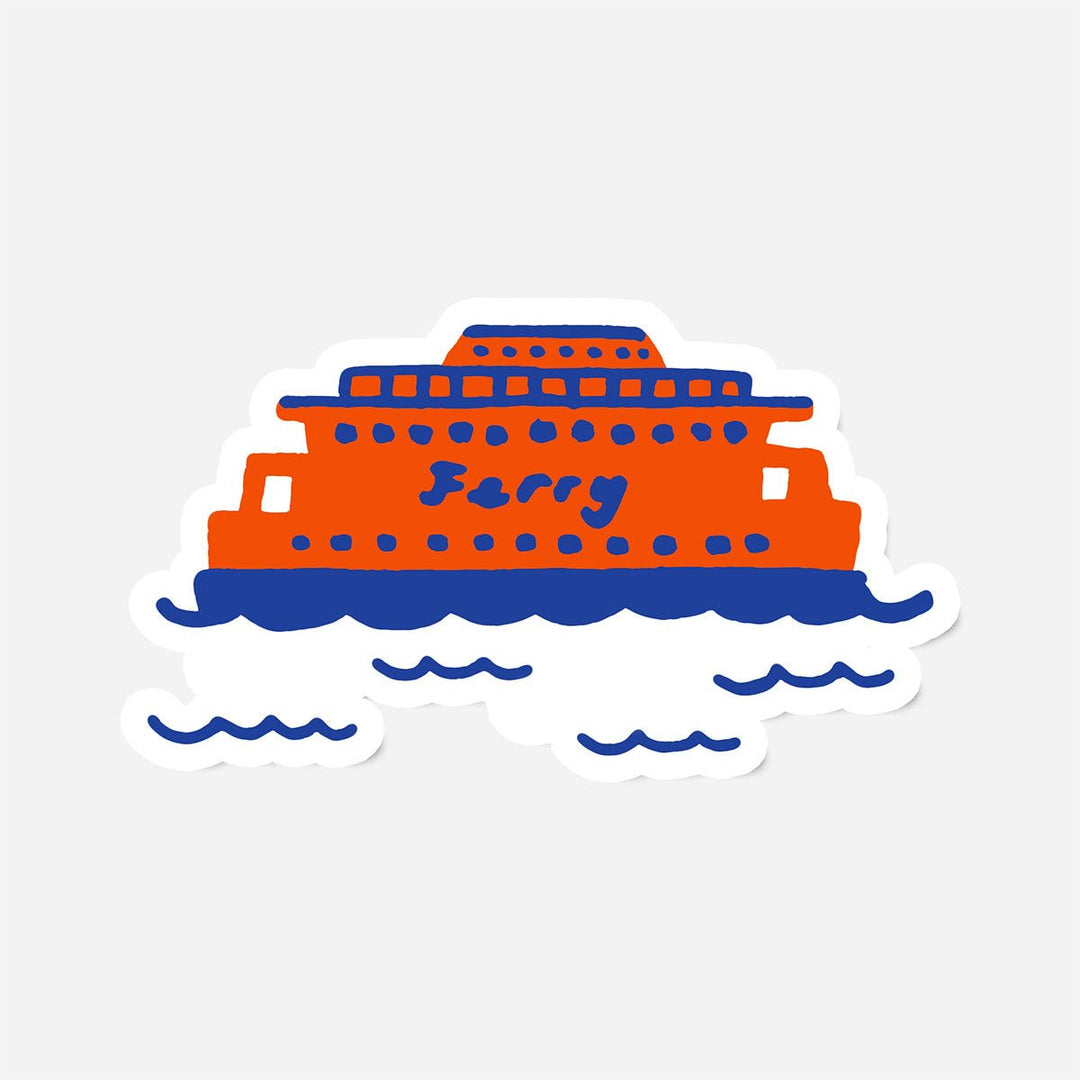 Staten Island Ferry Sticker - Lockwood Shop - paper and stuff