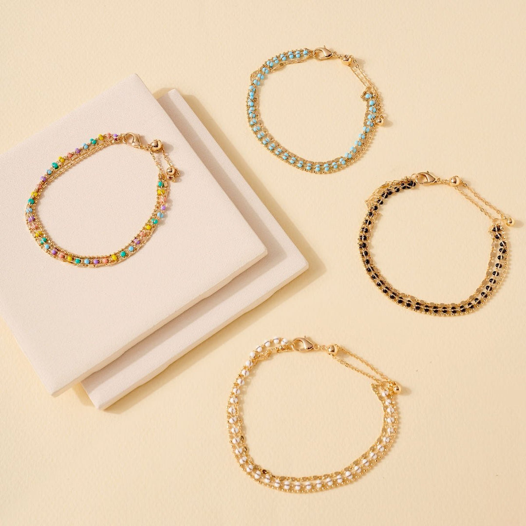 Stone Beaded Bracelet - Lockwood Shop - Avenue Zoe