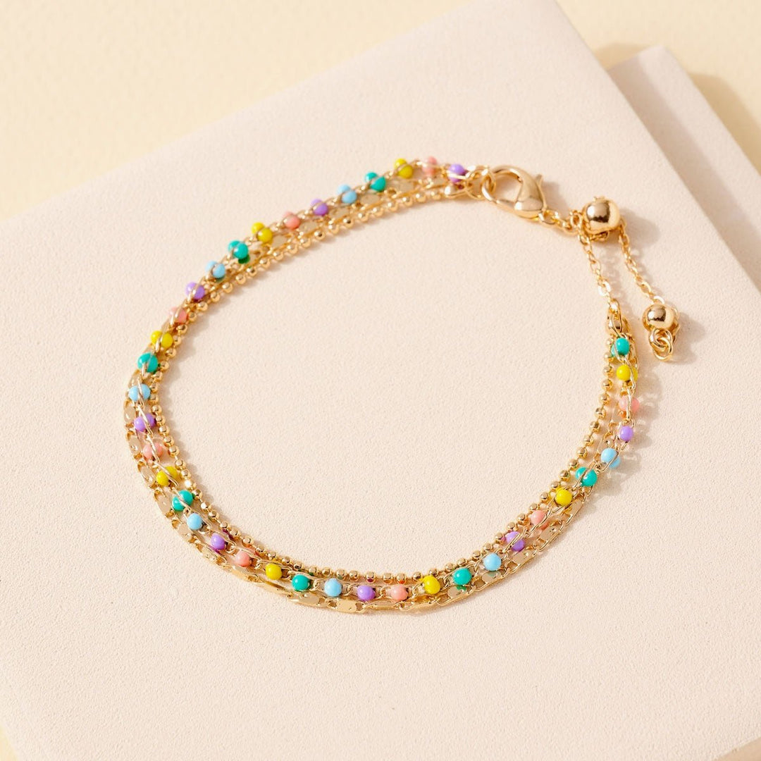 Stone Beaded Bracelet - Lockwood Shop - Avenue Zoe