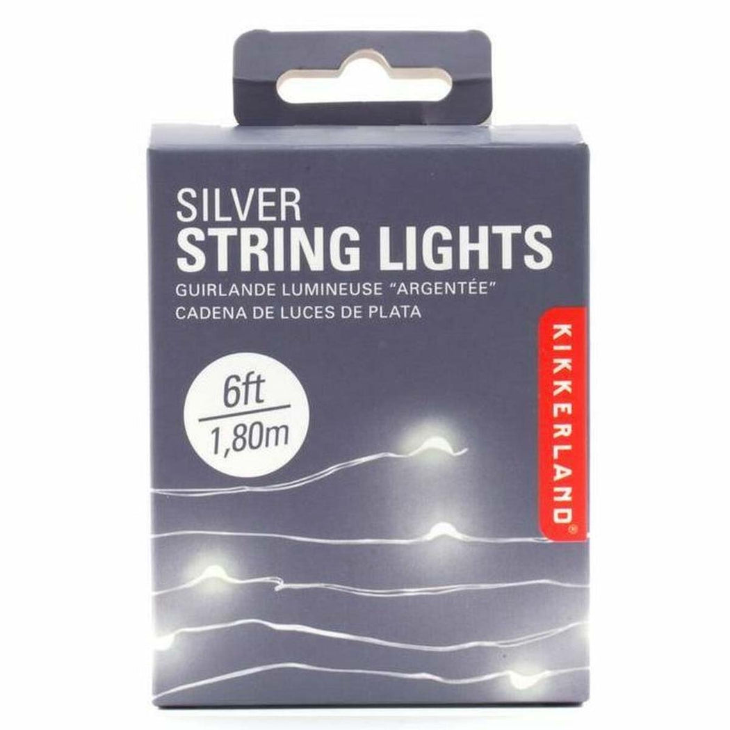 String Lights - Silver - Lockwood Shop - Kikkerland