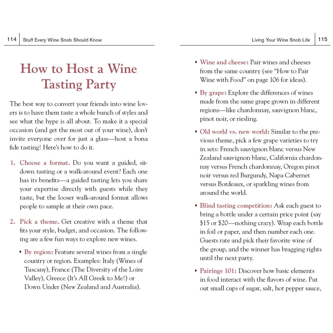 Stuff Every Wine Snob Should Know - Lockwood Shop - Penguin Random House