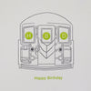 Subway HBD Birthday Card - Lockwood Shop - Quick Brown Fox