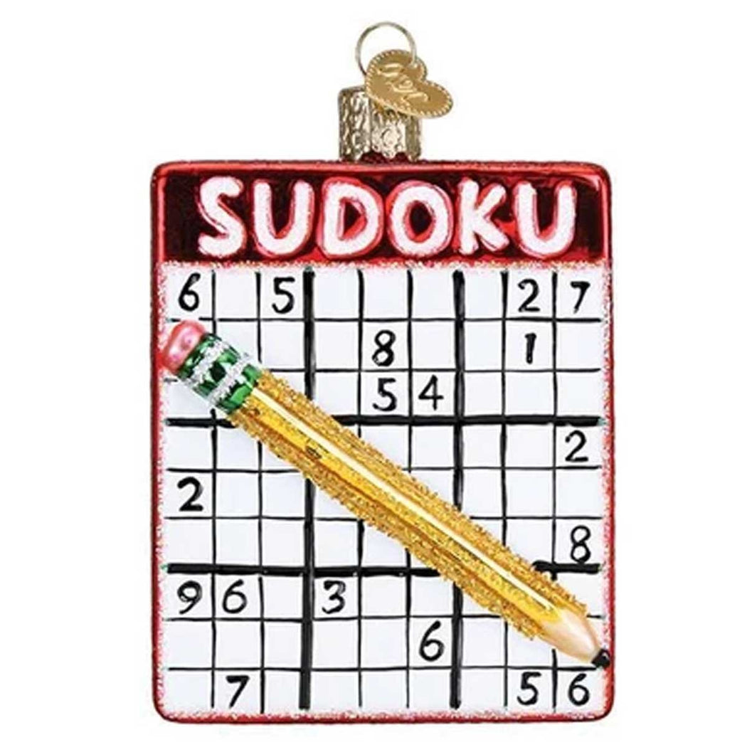 Sudoku Ornament - Lockwood Shop - Old World Christmas