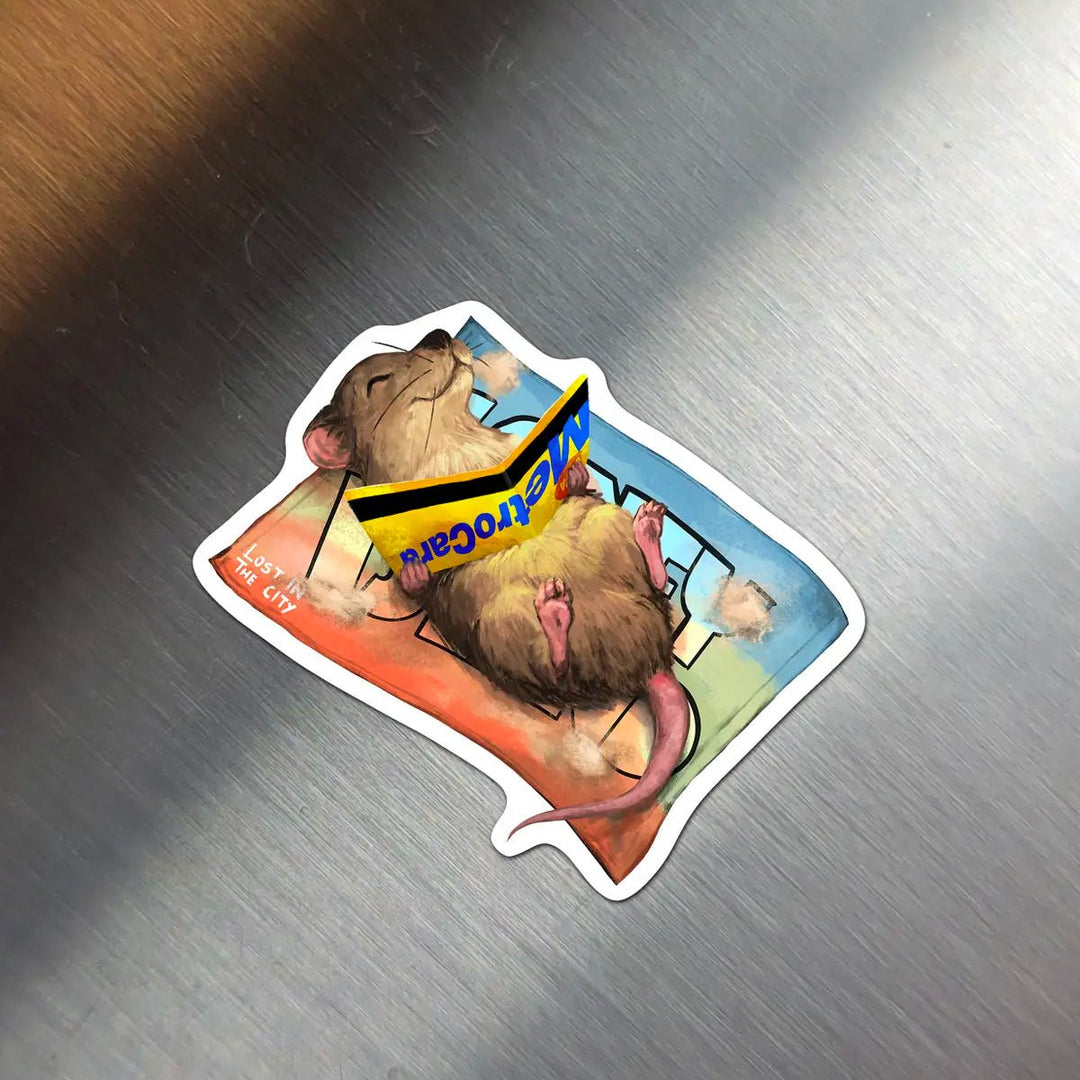 Summer Rat Magnet - Lockwood Shop - Santi of All Trades