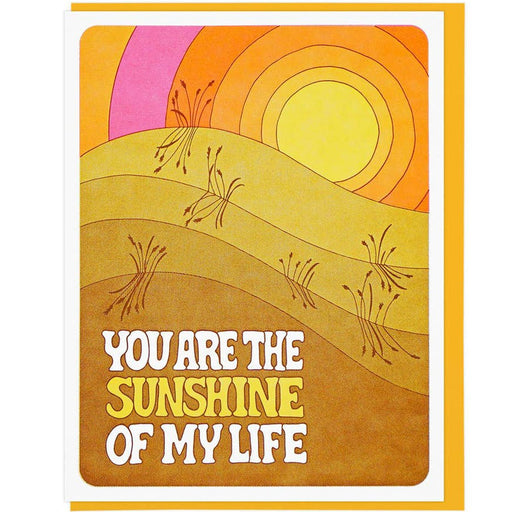 Sunshine of My Life Greeting Card - Lockwood Shop - Lucky Horse