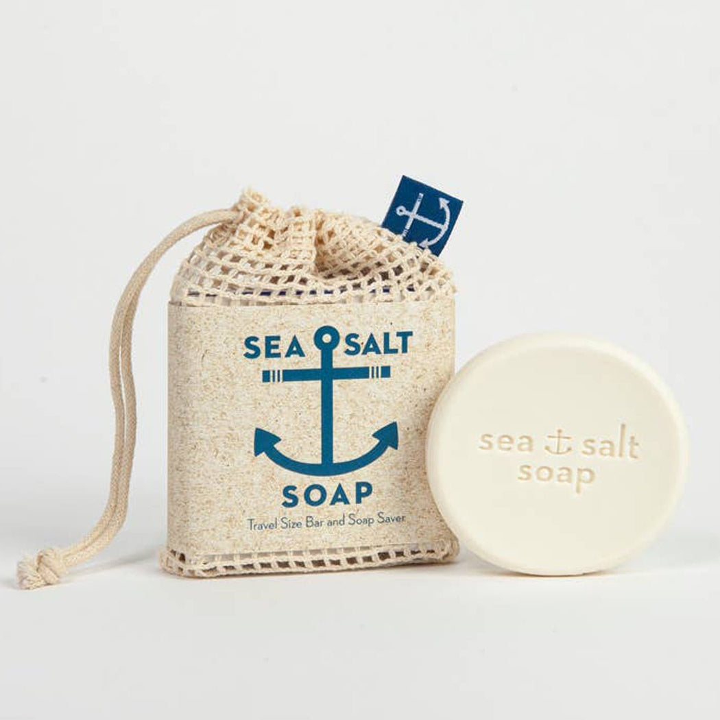 Swedish Dream Sea Salt Soap Travel Size Bar & Soap Saver - Lockwood Shop - Kala Corporation