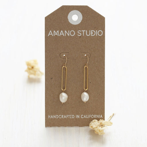 Sweet Jane Pearl Drop Earrings - Lockwood Shop - Amano