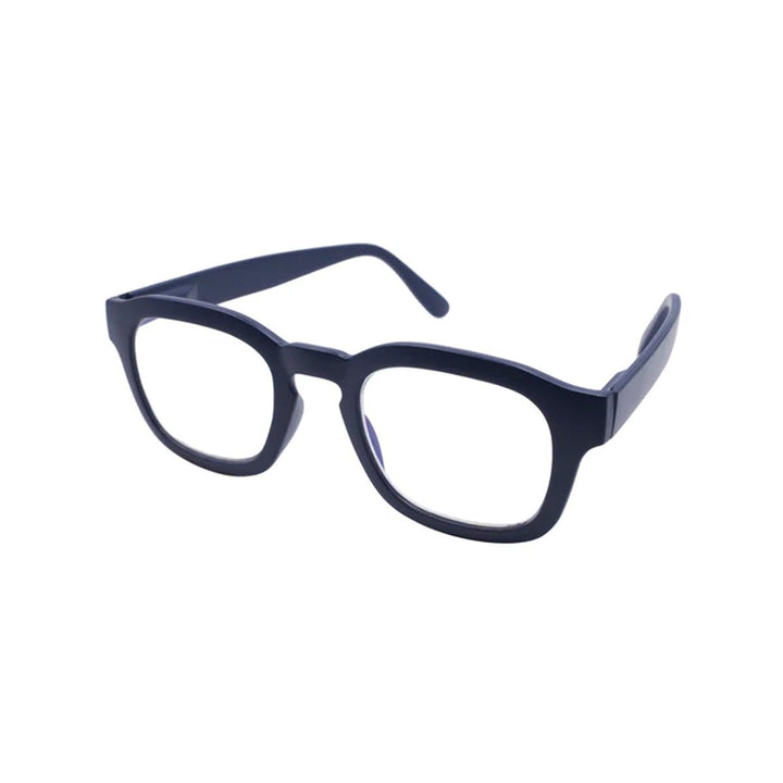 Sy Blue Light Blocker Glasses - Matte Navy - Lockwood Shop - Gabriel + Simone