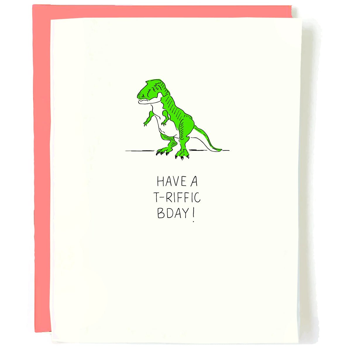 T-Riffic Birthday Card - Lockwood Shop - Pop Paper