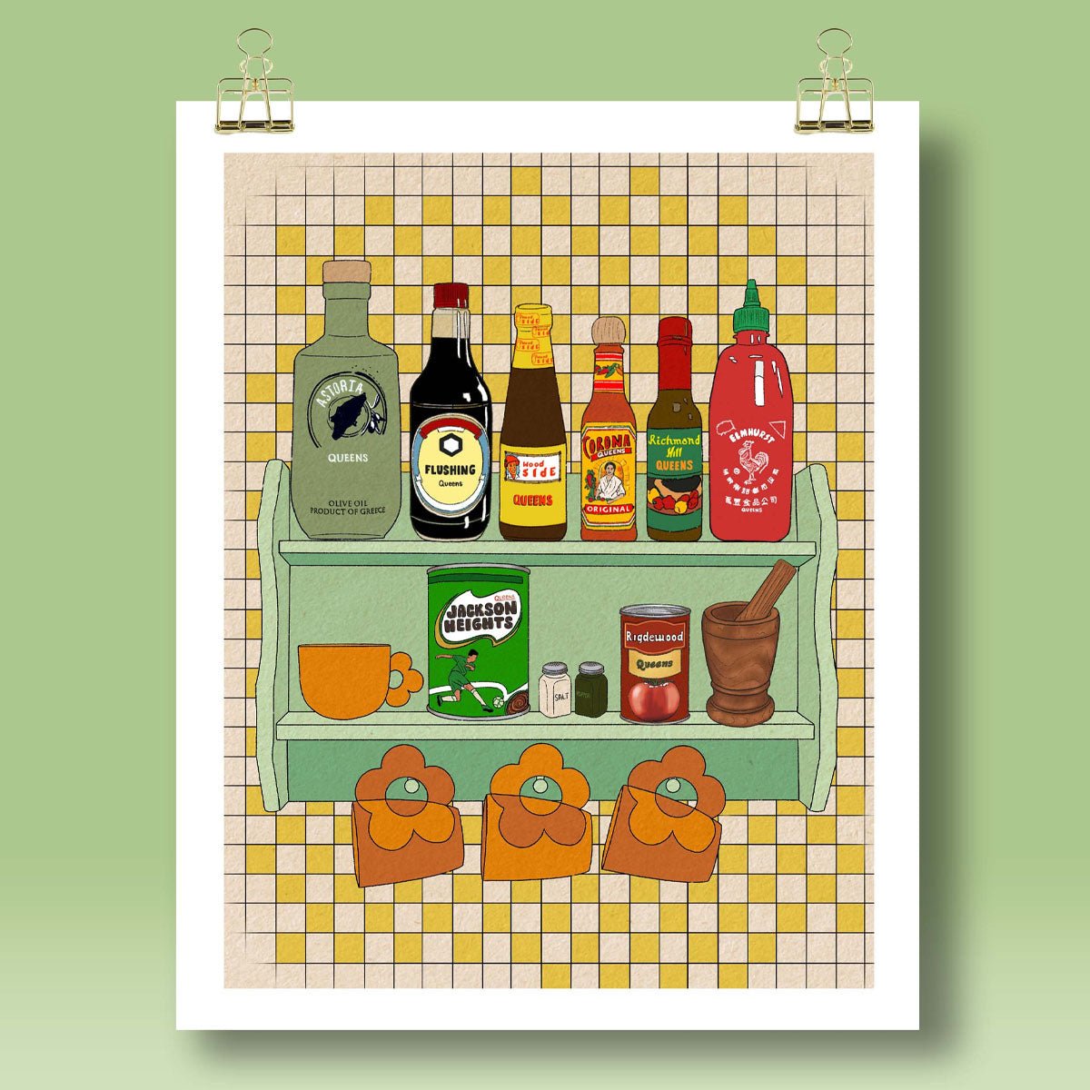 Taste of Queens 8x10 Art Print - Lockwood Shop - Almonte Studio