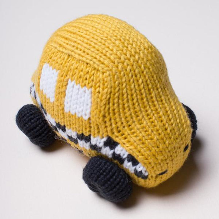 Taxi Soft Knit Rattle - Lockwood Shop - Estella