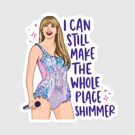 Taylor Shimmer Sticker - Lockwood Shop - Brittany Paige