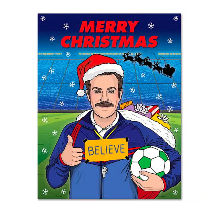 Ted Believe Christmas Card - Lockwood Shop - The Found