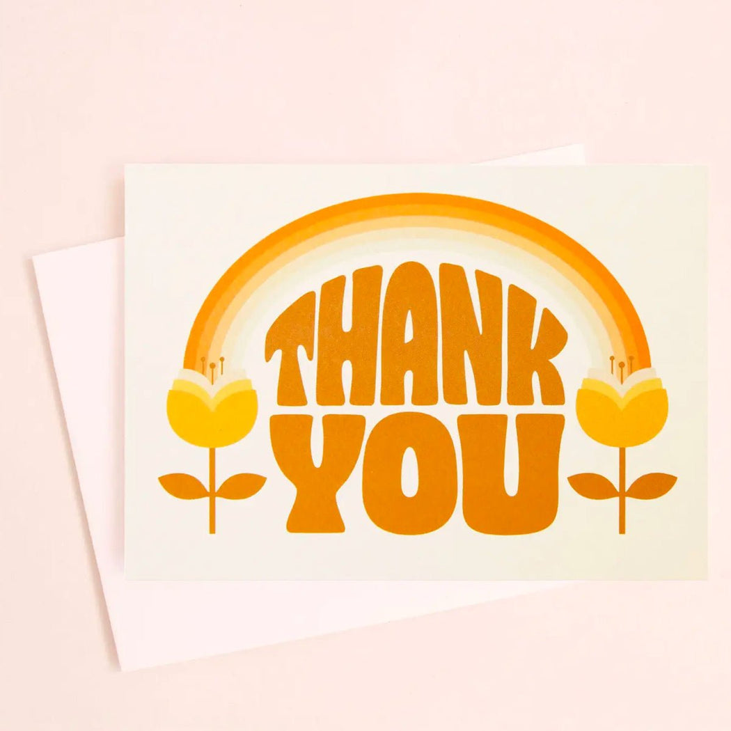 Thank You Tulips Greeting Card - Lockwood Shop - Sunshine Studios