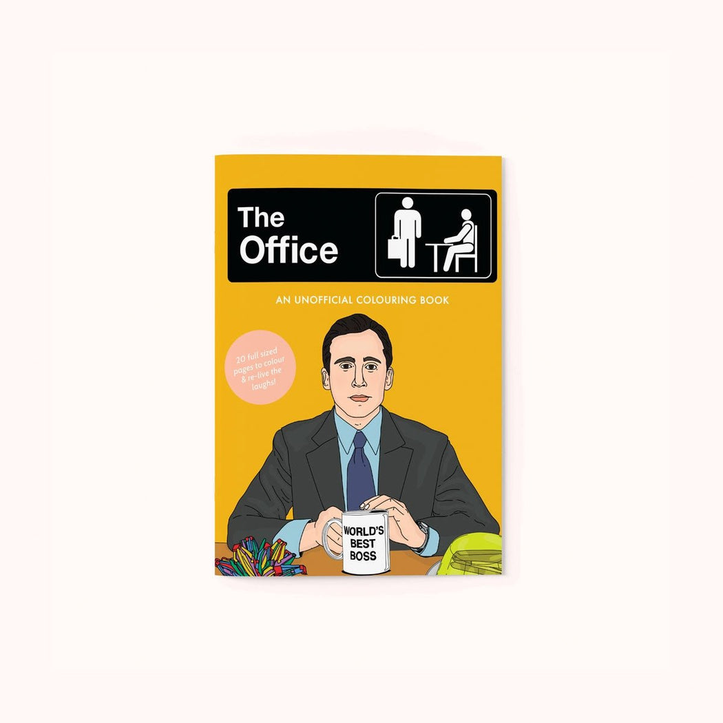 The Office Coloring Book - Lockwood Shop - Party Mountain Paper
