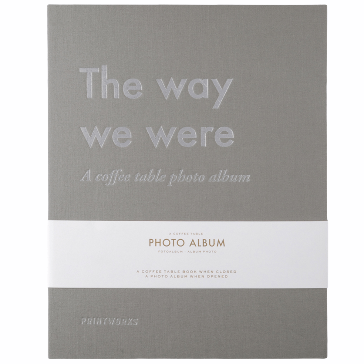 The Way We Were Photo Album - Lockwood Shop - Printworks