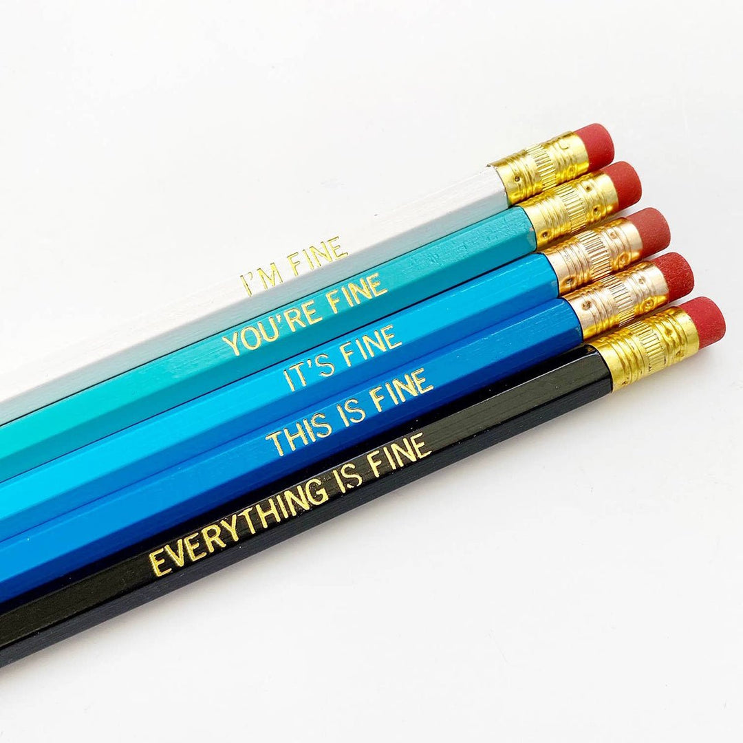 This Is Fine Pencils - Lockwood Shop - Calliope Pencil Factory