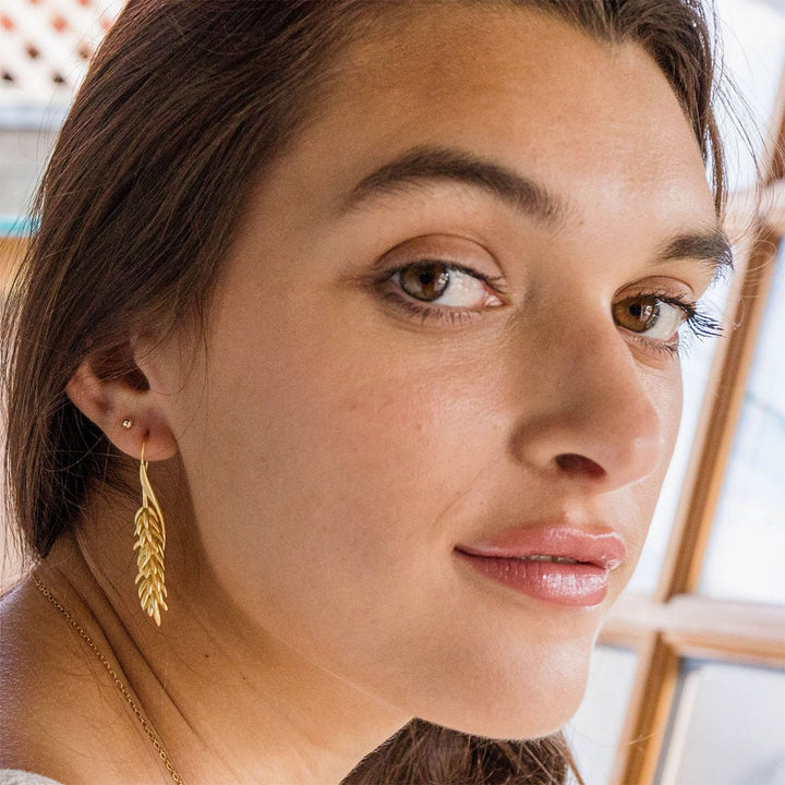 Tropical Flower Drop Earrings - Lockwood Shop - Amano