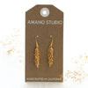 Tropical Flower Drop Earrings - Lockwood Shop - Amano