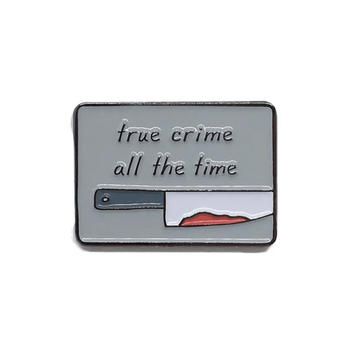 True Crime Enamel Pin - Lockwood Shop - Little Goat Paper Co