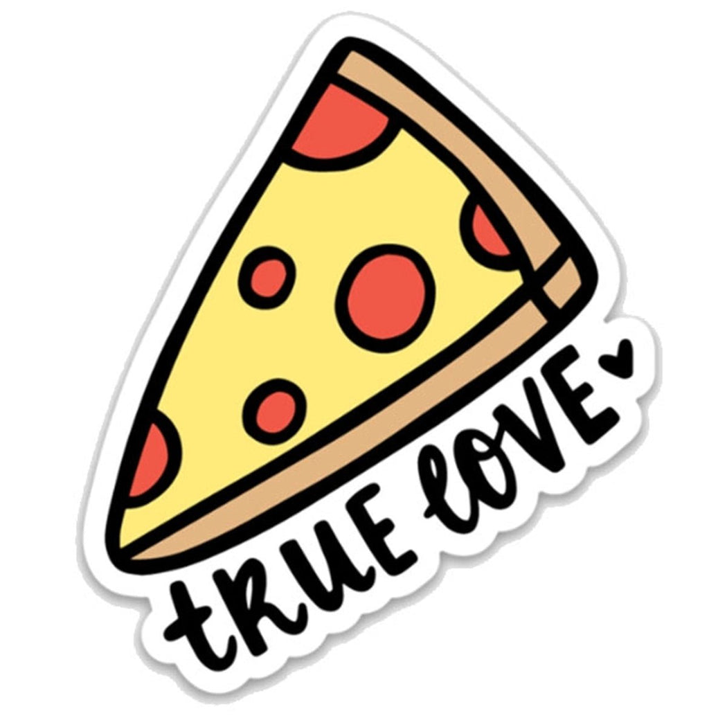 True Love Pizza Sticker - Lockwood Shop - Brittany Paige