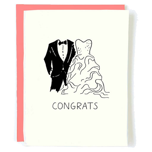 Tux + Gown Greeting Card - Lockwood Shop - Pop Paper