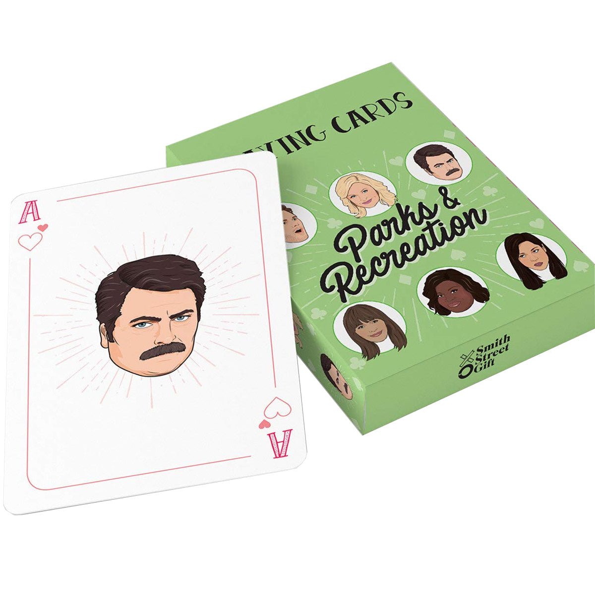 TV Show Playing Cards - Parks & Rec - Lockwood Shop - Penguin Random House