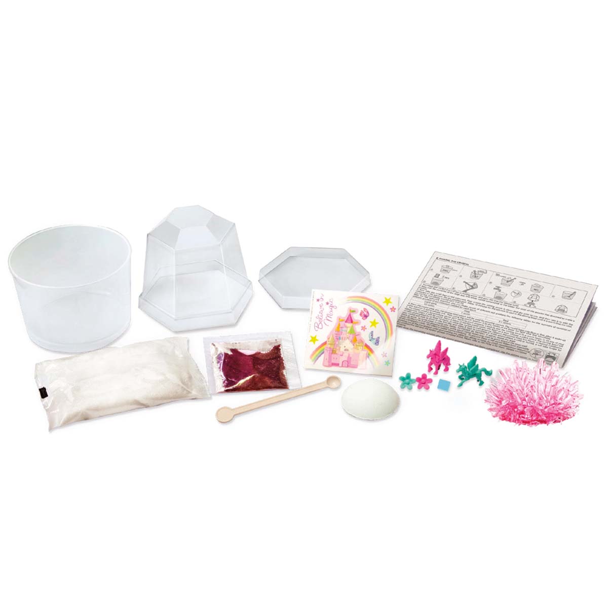 Unicorn Crystal Growing Terrarium DIY Science Kit - Lockwood Shop - Toysmith