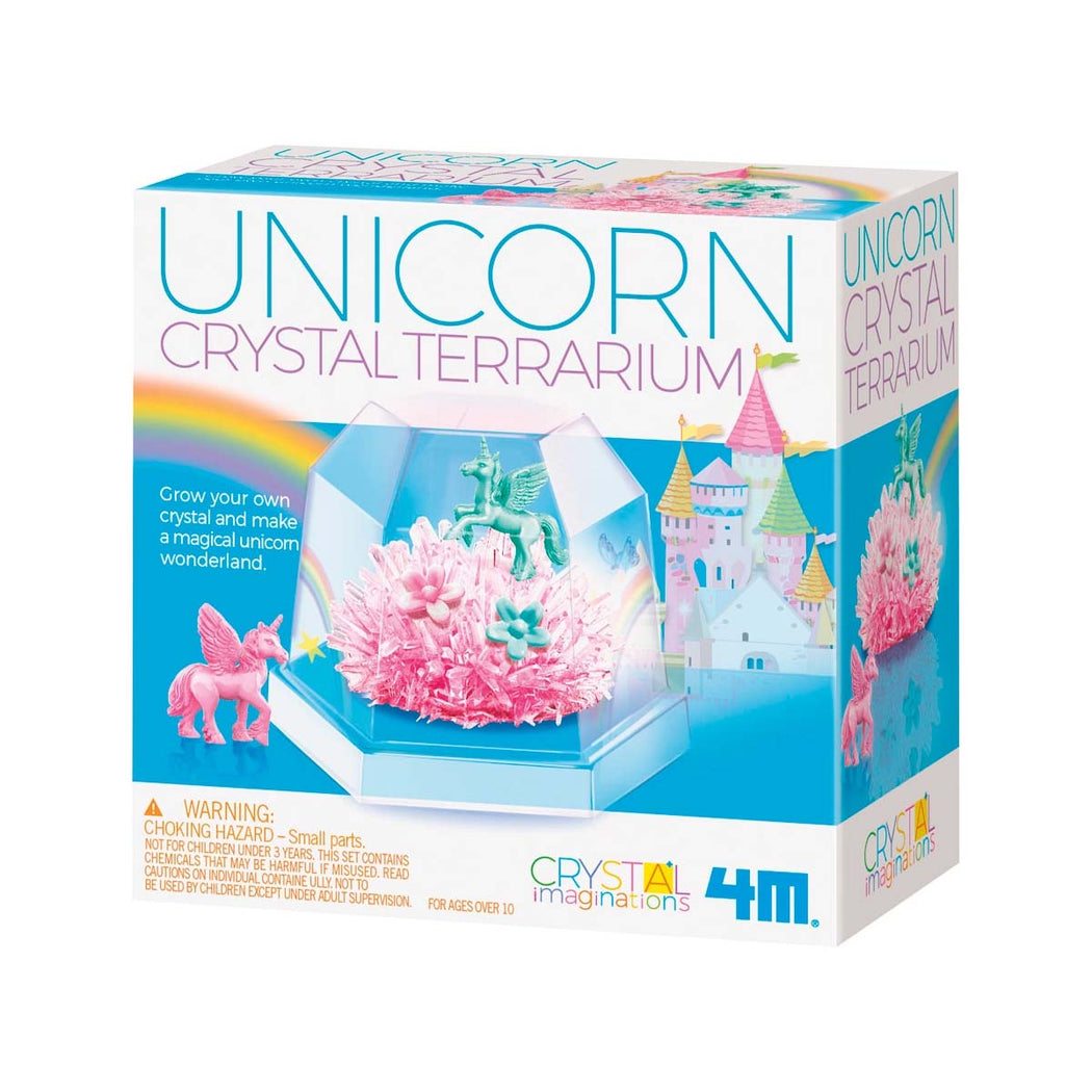 Unicorn Crystal Growing Terrarium DIY Science Kit - Lockwood Shop - Toysmith