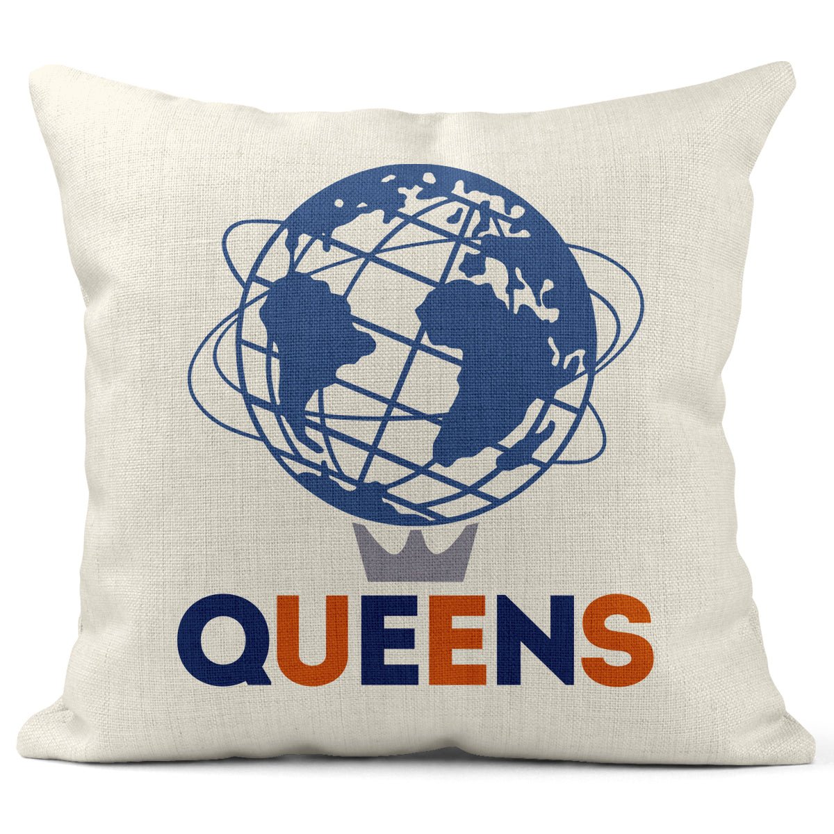 Unisphere Square Pillow - Lockwood Shop - Rock Scissor Paper